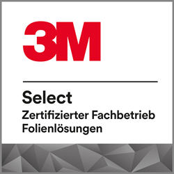 3M-Zertifizierter Fachbetrieb für Folienlösungen