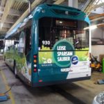 Hybridbus Potsdam Produktion/Montage Rieck Beschriftungen