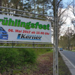 Werbefläche am Ortseingang Templin